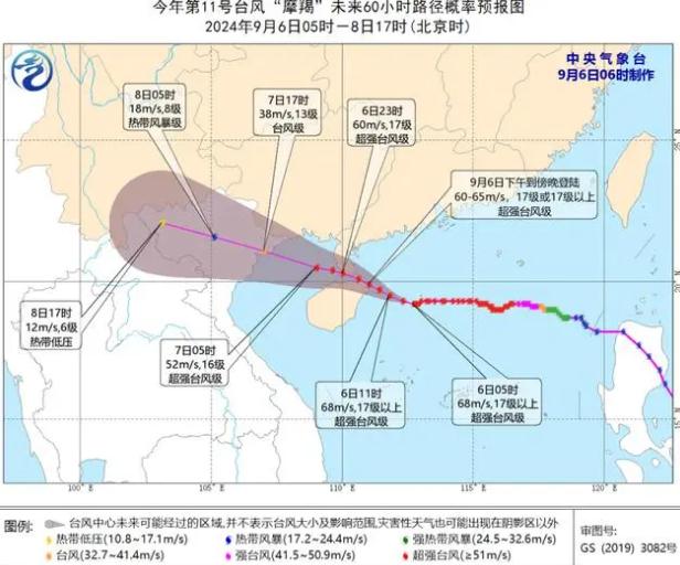17级以上!摩羯风力已爆表